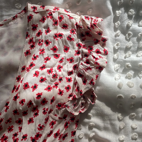 Billabong flutter sleeve mini wrap dress - Picture 4 of 4